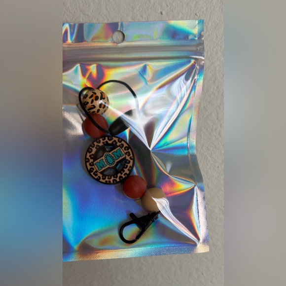 JP's Designs Accessories - Mom Leopard Print Car Freshie Hanger/Keychain Clip